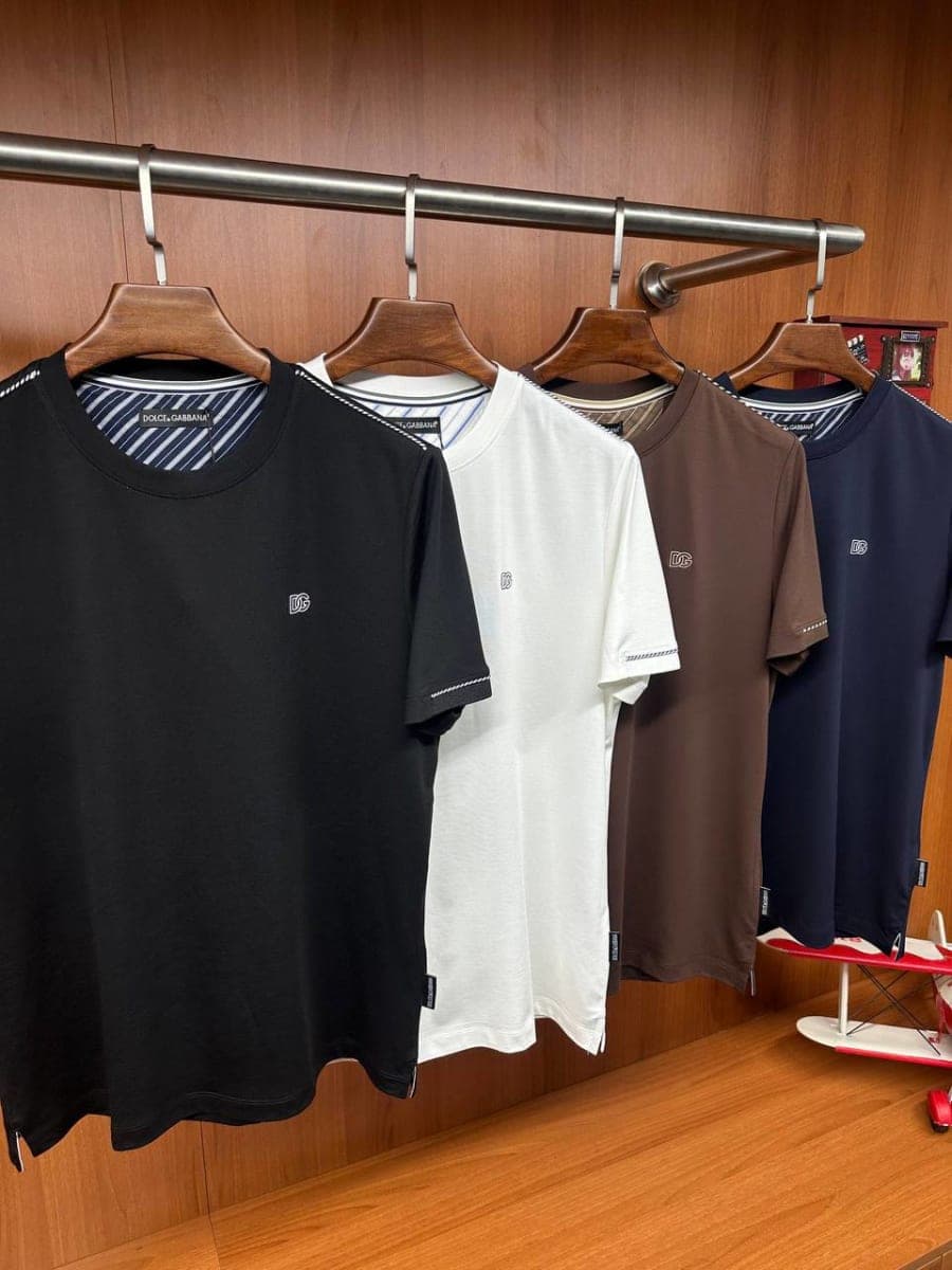Dolce & Gabbana Erkek Basic T-Shirt Seti